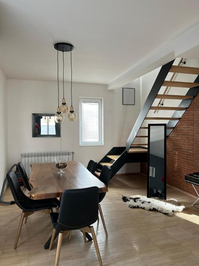 Modern Apartment In Skopje Eksteriør bilde