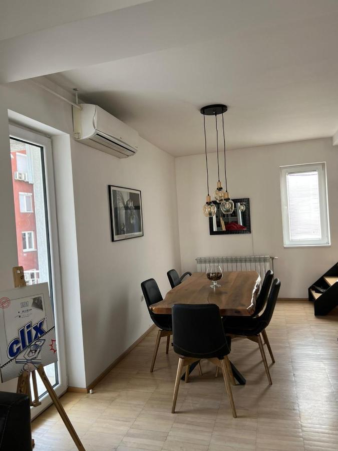 Modern Apartment In Skopje Eksteriør bilde